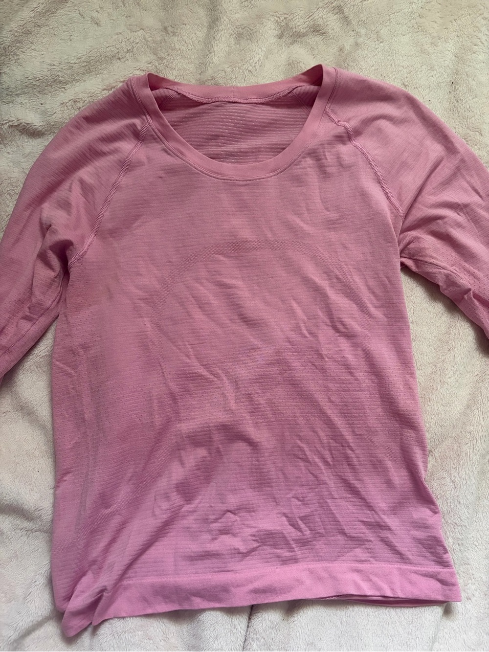 Pink Long Sleeve Lulu top - Picture 2 of 2